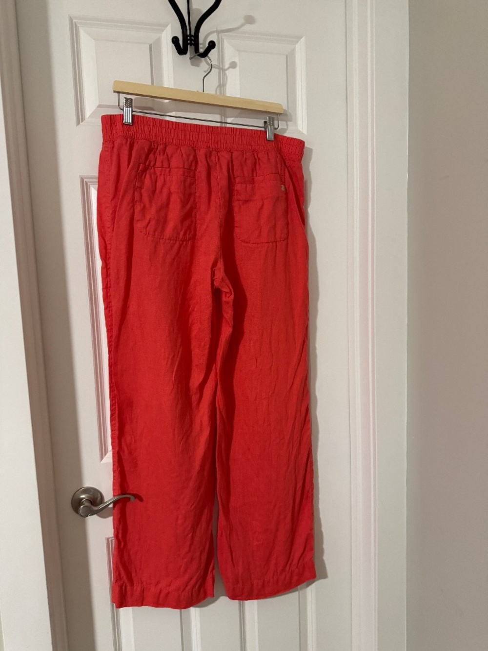 Lilly Pulitzer EUC sz large Deri linen coral pant